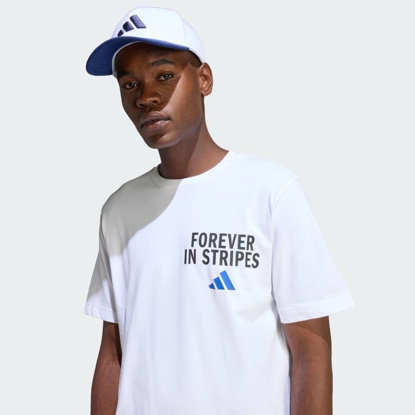 Adidas Forever In Stripes Graphic T-Shirt