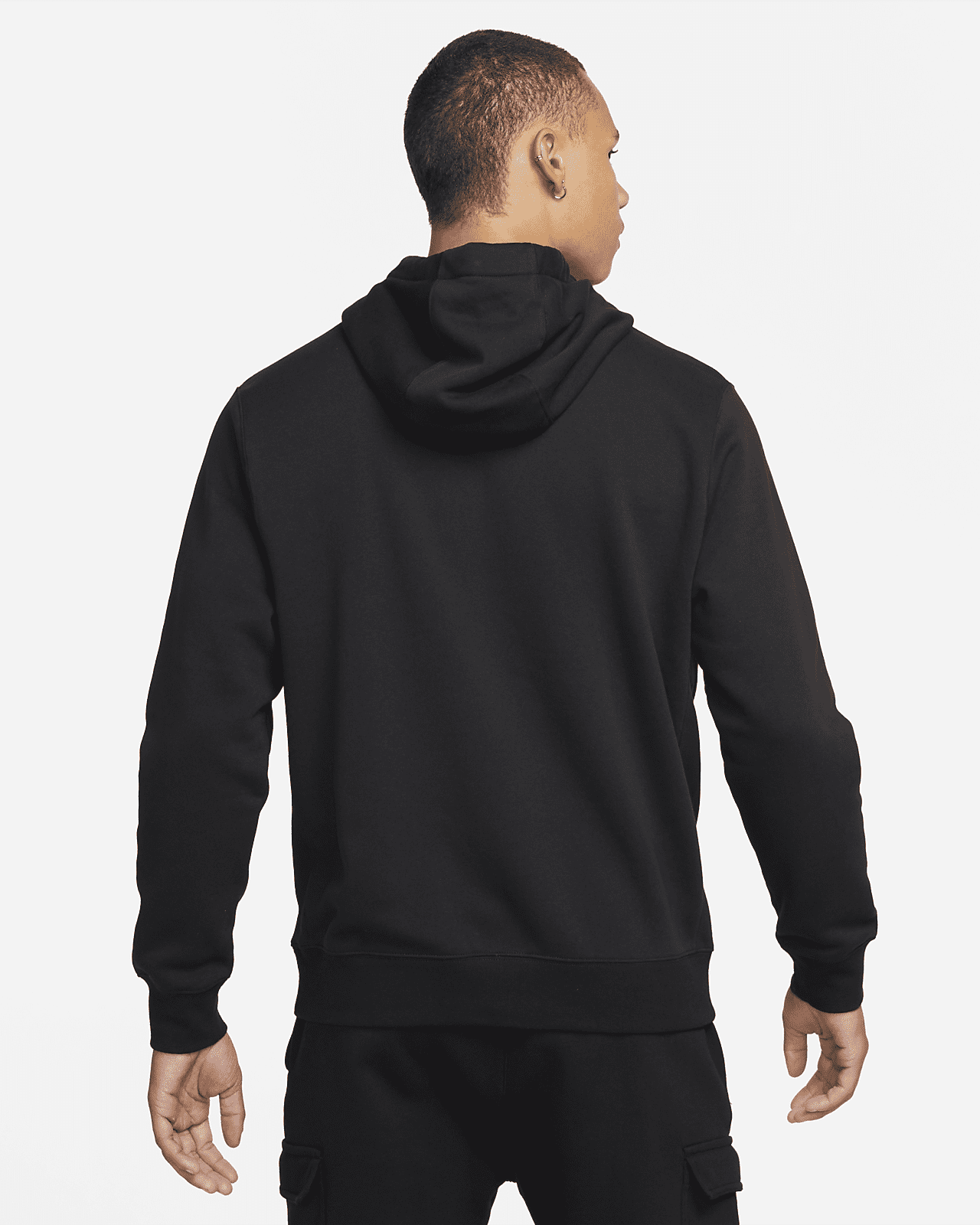 Nike Swoosh Hoodie - Black